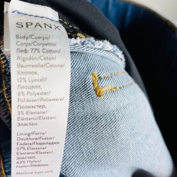 SPANX Skinny Jeans - High waisted -NWT - Light Blue- Size: SP - Picture 7 of 7